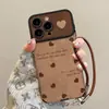 Cordón con Lazo Adecuado para Funda de Teléfono Móvil Iphone16Promax Serie Apple 17 15 Ventana Grande Cuero 14 Mujeres