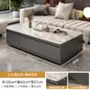 Mesa de Centro Set de Mueble para TV Sala de Estar Hogar Apartamento Pequeño De Pie Mesa Pequeña Simple Moderna Creativa Estilo Madera Maciza Mesa de Centro