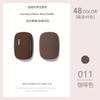 Manicura Transfronteriza Esmalte de Uñas Pegamento Venta al por Mayor Color Sólido Transparente Brillo Lentejuela Esmalte de Uñas Pegamento Set de Larga Duración para Salones de Uñas