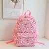 Mochila Nueva de Dibujos Animados Casual para Viaje Linda Merlot Kulomi Mochila de Gran Capacidad Estudiante Bolsa Lackle