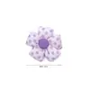 Tela de Puntos Algodón Flor de Cinco Pétalos Diy Accesorios para Ropa Tocado Corsage Mochila Zapatos Cortina Manga Delantal Combinación