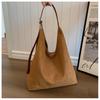 Bolso de Hombro Cruzado Retro de Lona Suave Transfronterizo para Mujer 2026 Nuevo Tendencia Otoño e Invierno Gran Capacidad