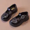Zapatos Estudiantiles para Niñas 2026 Primavera y Otoño Nuevos de Moda Zapatos de Cuero para Niñas Pequeñas Zapatos de Cuero de Princesa para Niños Mayores Zapatos Escolares