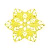 Joia de metal tamanho ferro decoração de fantasia peça de flor oca de seis pétalas 35/60/90mm peça de flor hexagonal