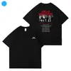 Camiseta de Manga Corta Estilo Similar Periférico para Concierto Babymonster2025 Hellomonsters Sede Japonesa