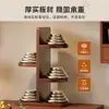 Soporte Multifuncional de Escritorio de Múltiples Niveles para Vasos Oficina Sencillo Estante Pequeño de Flores Encimera de Cocina Estante de Almacenamiento Rincón de Almacenamiento de Especias