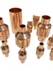 Filtro de tubo capilar de cobre con boquillas planas dobles/triples/cuádruples, pantalla de filtro y cabezal separador de líquidos para filtros de aire acondicionado y bombas de calor, accesorios de cobre