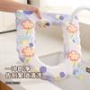 Cojín de Asiento de Inodoro de Dibujos Animados, Cubierta de Inodoro Universal Impermeable para Todas las Estaciones, Cubierta de Inodoro Doméstica de Verano, Cojín de Asiento de Inodoro al Por Mayor
