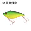 Plástico ABS 6.9cm/10g Hundimiento Corte de Estrella Vib Señuelo Duro para Pesca en Barco, Pesca en Agua Dulce, Pesca al Aire Libre