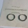 Brincos de Argola Lisos de Prata Minimalistas com Design Único, Modernos e Versáteis para o Dia a Dia, Brincos Elegantes de Alta Qualidade para Mulheres