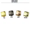 Acessórios de Ferragens para Bagagem, Pés de Metal, Parafusos de Fundo para Bolsa, Tachas Decorativas para Bolsa de Balde, Parafusos Curvos, Diâmetro Externo 9mm