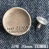 Botones en Chaquetas de Mezclilla, Botones de Jeans, Botones de Cabeza Sacudiendo, Botones Metálicos para Overoles, Ropa para Hombres y Mujeres, Botones en Forma de I, Botones Redondos