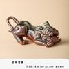 Traga Riqueza e Tesouro Unicórnio Pixiu Pet de Chá Pode Ser Criado em Estilo Chinês Criativo Ornamentos para Trazer Riqueza Decoração de Mesa de Chá Ornamentos de Besta Mítica Acessórios para Casa
