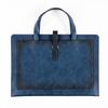 Bolsa para Documentos de Negocios Cuero Gran Capacidad Maletín Engrosado Cuero Hebilla Maletín Bolso de Hombro Bolsa de Almacenamiento Logo Personalizado