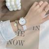 Reloj de Estilo Universitario Súper Popular con Carcasa Esmerilada para Niños y Niñas, Correa de Moda para Estudiantes, Reloj de Estilo Forestal para Estudiantes de Secundaria, Reloj de Cuarzo para Estudiantes de Secundaria