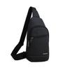 Bolsa de Pecho para Hombre Bolsa Ligera Casual Bolsa Pequeña Simple a la Moda Bolso de Hombro Bandolera para Montar Bandolera Bolsa de Pecho de Nailon