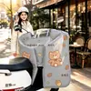 Proteção Contra Frio de Inverno Scooter Elétrica Capa Grossa Aveludada para Carro a Bateria À Prova de Vento Impermeável Quente Universal Coberta com Película Ampliada