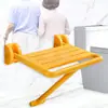 Cadeira de Banho para Idosos Artefato de Banho para Deficientes Banheiro Antiderrapante Apoio na Parede Dobrável Banquinho de Banho Cadeira de Banho