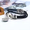 Explosiones transfronterizas 12 constelaciones gema del tiempo pulsera de cuero tejida a mano vintage pulsera de cuero con cuentas al por mayor