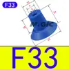 Abridor de saco modelo PIAB ventosa de sucção a vácuo bico de sucção industrial pneumático azul F18 F22 F26 F33