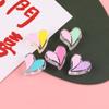 Paleta Transparente Goteando Aceite Sandía Corazón Color Rojo Dibujos Animados para Niños Acrílico DIY Cadena para Teléfono Móvil Cuentas Sueltas Accesorios de Joyería