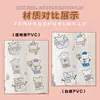 Pegatinas de resina de cristal personalizadas, materiales de apoyo de celebridades de dibujos animados, pegatinas adhesivas, accesorios para planificadores DIY, hechos a medida