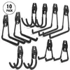 Gancho de Garagem Pacote com 12 Ganchos Utilitários Gancho de Armazenamento Resistente Suporte de Armazenamento de Garagem Montado na Parede Armazenamento de Ferramentas