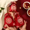 Sacos de Doces Especiais para Casamentos, Sacolas de Mão com Cordão de Alta Qualidade para Casamentos, Sacos de Doces para Casamentos, Atacado, Não Requer Dobra