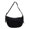Bolsa Transversal Feminina Bolinho Pequena 2026 Nova Bolsa de Grande Capacidade Feminina Casual Leve de Lona Bolsa de Ombro Único Feminina