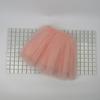 Falda de malla para niñas, estilo coreano, de longitud media, de una pieza.