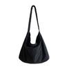 2025 Nueva Bolsa de Lona Artística Plisada Tendencia Moda Bolsa Tote de Verano Versátil Gran Capacidad Bolsa de Axila
