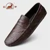 Zapatos para Hombre Gorilla 2026 Nuevos Zapatos Transpirables de Piel de Oveja Mocasines Casuales para Hombre Slip-On Ligeros Zapatos para Conducir Dropshipping