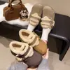 Nuevos Zapatos Peludos Cálidos de Invierno con Lazo, Zapatos de Algodón Boken con Velcro para Mujer 2026, Forrados de Felpa, que Aumentan la Altura, Modernos