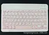 Teclado Bluetooth Inalámbrico Más Vendido Adecuado para iPad de 10 pulgadas, Teléfono Móvil, Portátil, Ligero, Amigable para la Oficina, Silencioso, Recargable, Portátil