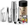 Coctelera Boston de Acero Inoxidable de Fábrica Varias Especificaciones aptas para Barra Coctel Manual Coctel en stock Venta al por mayor