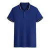 Nueva camiseta polo de verano con solapa de manga corta para grupo, ropa de trabajo corporativa, camisa de publicidad cultural, pedido de logo impreso