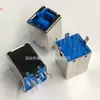 Conector Recto de 180 Grados Enchufe Macho B 3.0 Asiento Tipo B Conector de Alta Velocidad para Impresora Puerto de Conexión 3.0 para Impresora Asiento Hembra