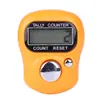 Mini contador de dedos de cinco dígitos, contador de anillos electrónico, múltiples colores en stock, suministro