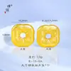 Puzuo Retención de Color Fuerte Oro Accesorios DIY Colgante de Caqui Collar Nuevo Estilo Chino Colgante de Caqui para Mujeres