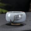 Grande tamanho Ru Forno Kung Fu Chá Xícara de Chá Cypress Abertura Crack Chá Xícara de Degustação Ru Porcelana Xícara de Chá Grande Capacidade Copa Master Tasting Cup