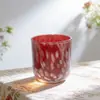 Venta al por mayor de fabricantes Tazas de Vidrio de Puntos Multicolor Personalizadas Estilo Retro Europeo y Americano Tazas de Cóctel Tazas de Vidrio para Jugo en Casa