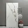 Veludo Dourado Leve Suave Mármore Francês Ultra-Branco Preto Bvlgari Azulejos de Piso 600*1200 Azulejos de Parede para Banheiro Cozinha