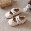Zapatos de Cuero para Niñas 2026 Nuevo Otoño Zapatos de Princesa con Lazo para Niños Transpirables para Bebé Niña Suela Suave Zapatos Individuales Zapatos para Niños Pequeños Modernos