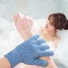 Guantes de baño de cinco dedos estilo coreano nuevos toalla de baño exfoliante de rejilla de piña toallita para baño de burbujas bola de baño al por mayor 28