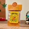 Gato Gato Talismán Carpa Posesión Imán para Refrigerador Regalo de Año Nuevo Tienda de Mascotas Regalo Pequeño Lugar Escénico Souvenir Bendición Cultural y Creativo