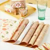 Bolsas para Empacar Sándwiches, Bolsas Transparentes de Grado Alimenticio para Pan Tostado de Corte Grueso Prensado en Caliente, Bolsas para Llevar Sándwiches de Panadería de Puesto