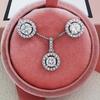 Aliexpress Set de Collares de Circonita Más Vendido en Europa y América, Nuevo Exquisito Set de Dos Piezas Ecológico para Mujer X231-E232 Versátil