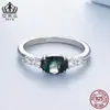 Anillo Aifulu Retro de Ágata Acuática Piedra Principal Plata de Ley S925 Anillo de Lujo Ligero Anillo de Moda y Elegante Venta al por Mayor
