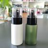 Botella de spray de loción de 50 ml, 20 unidades, para cosméticos, PET, embalaje de viaje, botella de plástico cilíndrica, venta al por mayor de fábrica
