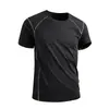 Venda Direta de Fábrica Verão 2026 Novo Masculino Transfronteiriço Amazon 3D Casual Simples Versátil Gola Redonda Manga Curta Camiseta
